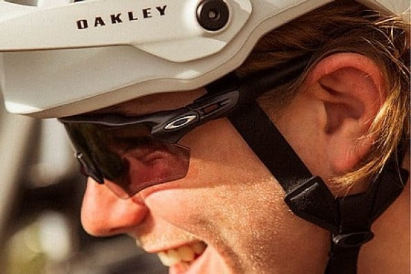 Oakley Radar Ev Path Bisiklet Güneş Gözlüğü Carbon Prizm Rose Gold - Resim 12