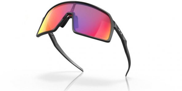 Oakley Sutro Bisiklet Güneş Gözlüğü Matte Black Prizm Road - Resim 4