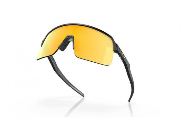 Oakley Sutro Lite Bisiklet Güneş Gözlüğü Matte Carbon Prizm 24K - Resim 5