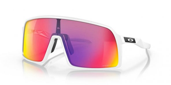 Oakley Sutro Bisiklet Güneş Gözlüğü Matte White Prizm Road