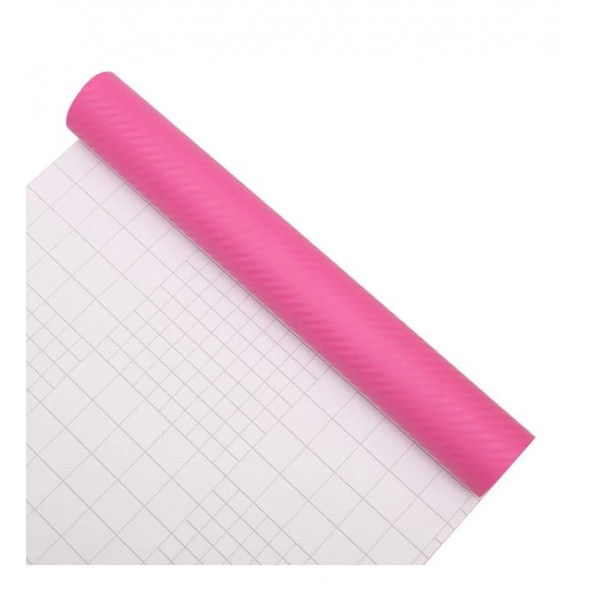 Pembe Karbon Kaplama Folyosu 127 cm x 100 cm