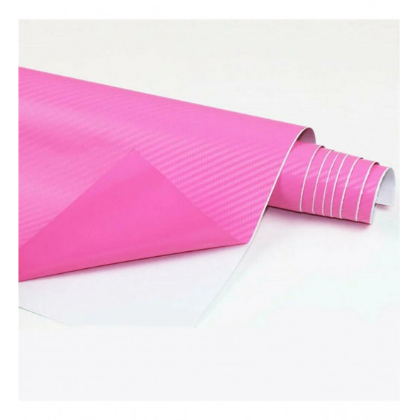 Pembe Karbon Kaplama Folyosu 127 cm x 100 cm - Resim 4