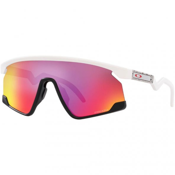Oakley BXTR Güneş Gözlüğü Matte White Prizm Road ürün görseli 1
