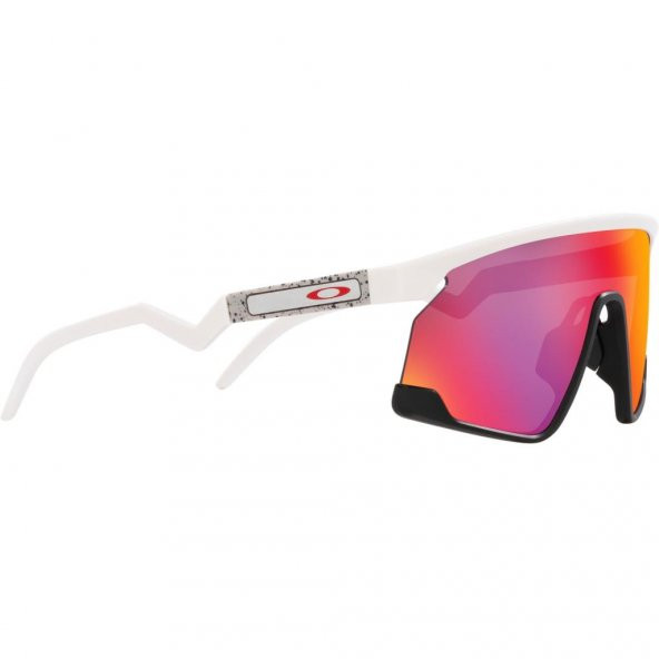 Oakley BXTR Güneş Gözlüğü Matte White Prizm Road - Resim 2
