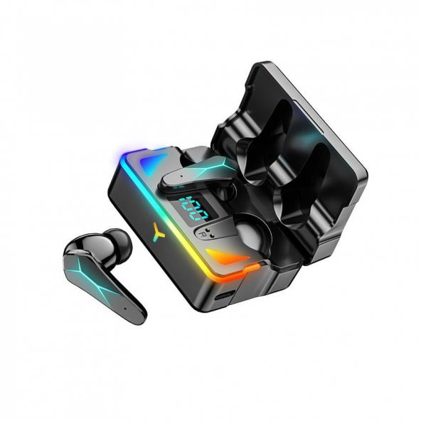 Sprange GM8 E-spor Oyun Çipli Dijital LED Ekranlı RGB Işıklı Range Bass Oyuncu Bluetooth Kulaklık - 3