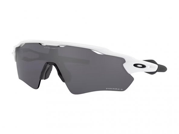 Oakley Radar Ev Path Bisiklet Güneş Gözlüğü Polished White Prizm Black Polarized ürün görseli 1