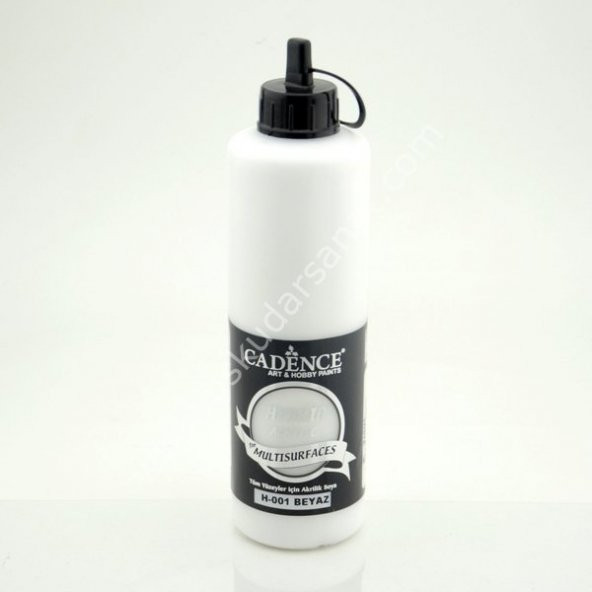 Cadence Hybrid Multisurfaces Akrilik Boya 500ml H-001 BEYAZ ürün görseli 1