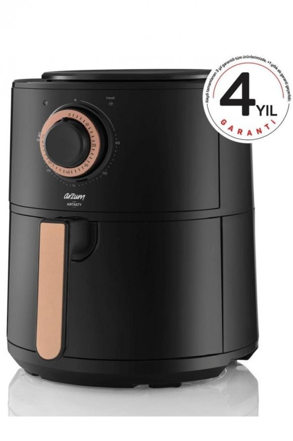 Arzum AR2062-B Airtasty Air FryerSıcak Hava Fritözü Bakır - 3