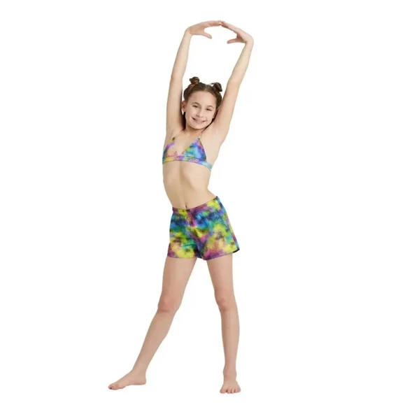Arena Beach Short Allover Kids' Swimsuit Kız Çocuk Yüzücü Şortu 005241200 - 6