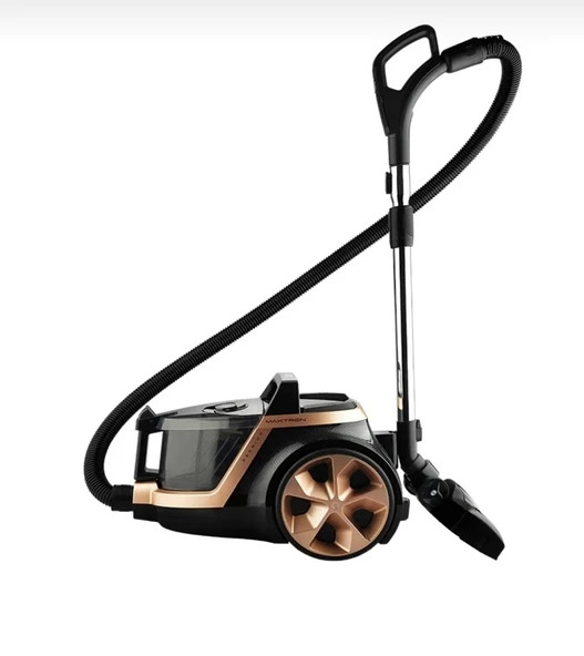 Stilevs Maxtron Premium Toz Torbasız Süpürge Siyah Rose - 2
