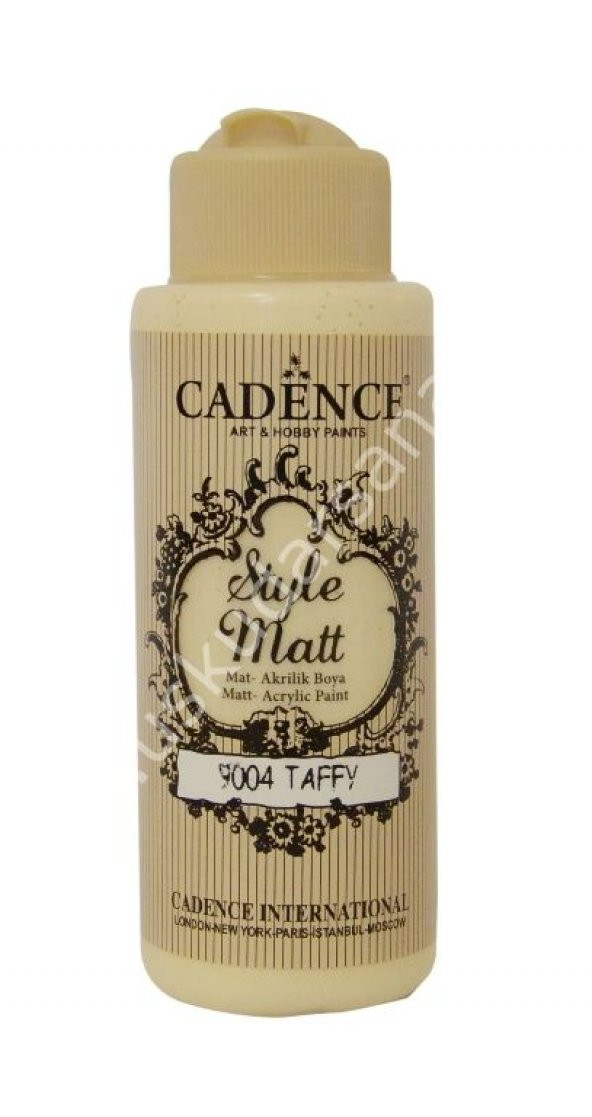 Cadence Style Matt Akrilik Boya 120ml 9004 Taffy ürün görseli 1