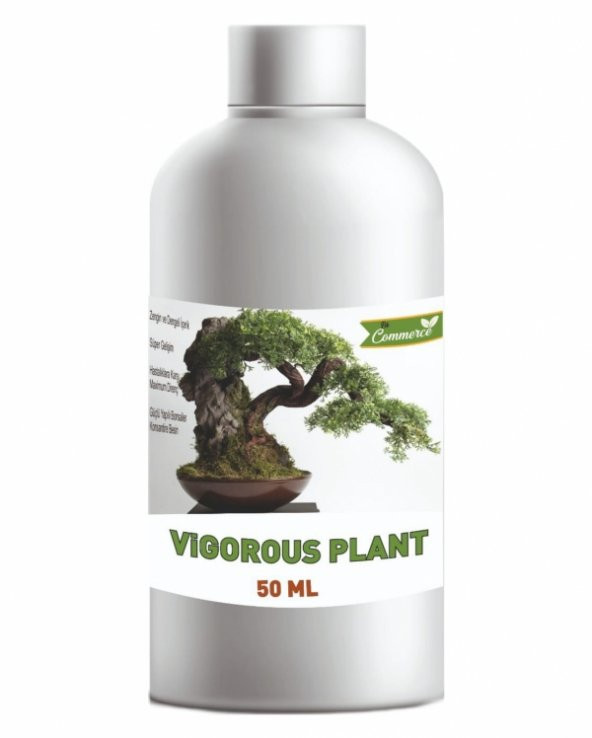 Vigorous Plant Bonsai Besini Vitamini - Konsantre Sıvı Bitki Besini 50 ML