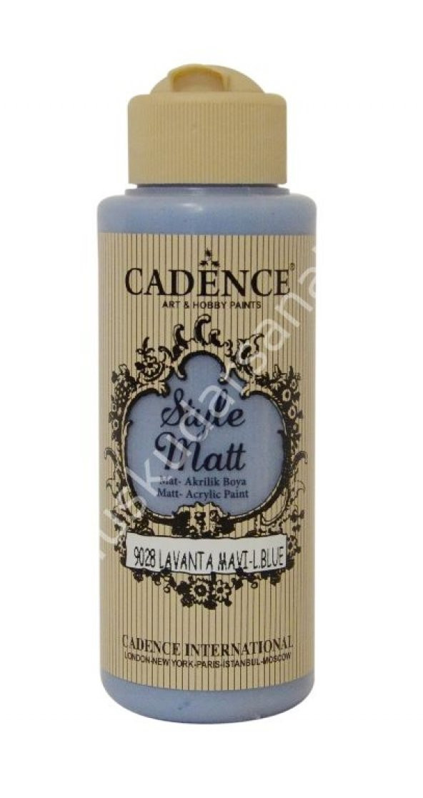 Cadence Style Matt Akrilik Boya 120ml 9028 Lavanta mavisi Lavender blue