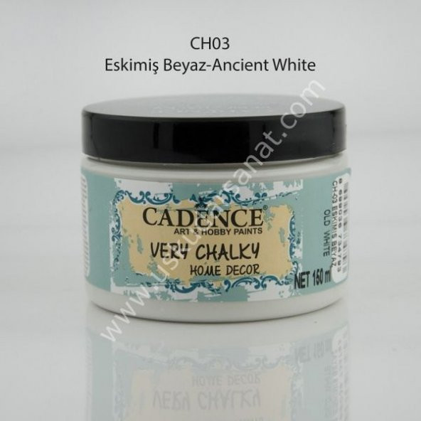 Cadence Very Chalky Home Decor CH03-ESKiMiŞ BEYAZ 150ml ürün görseli 1