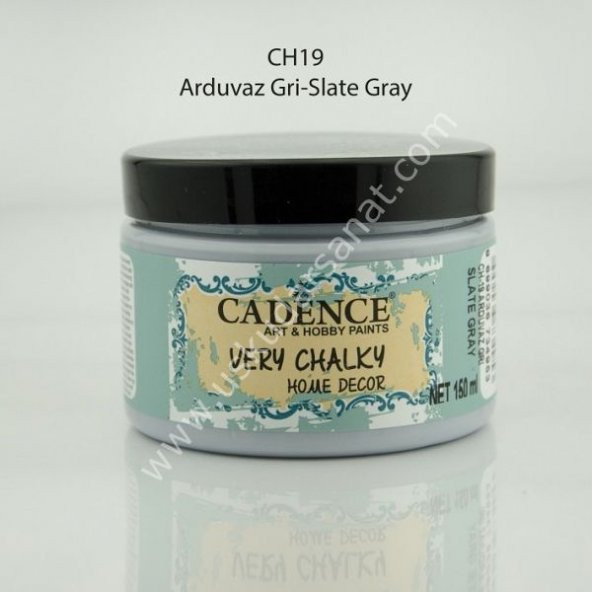 Cadence Very Chalky Home Decor CH19-ARDUVAZ GRi 150ml ürün görseli 1