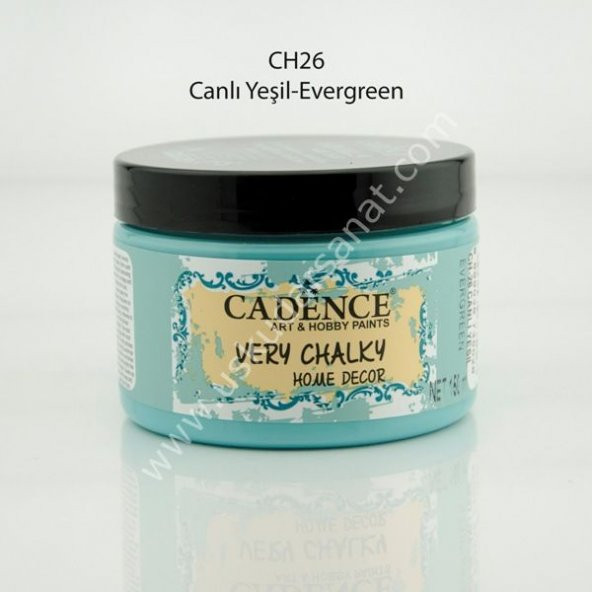Cadence Very Chalky Home Decor CH26 CANLI YEŞİL 150ml ürün görseli 1