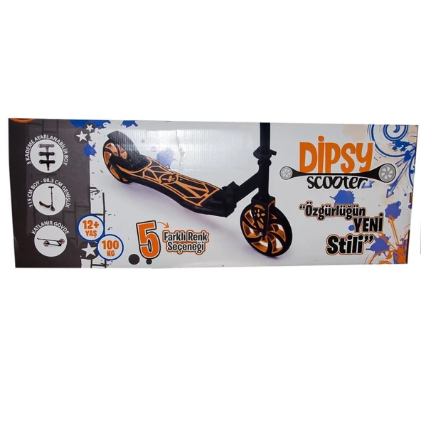 DSC3 Dipsy Scooter Kutulu Yeşil - Çekirdek Zeka