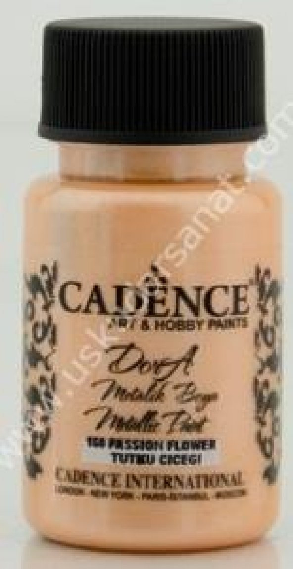 Cadence Dora Metalik Boya 50ml 168 Tutku Çiçeği ürün görseli 1
