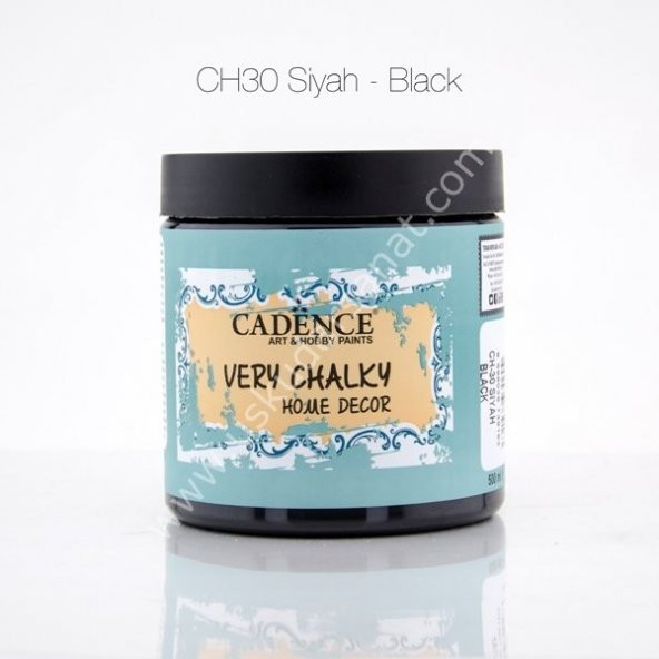 Cadence Very Chalky Home Decor CH30 SİYAH 500ml ürün görseli 1
