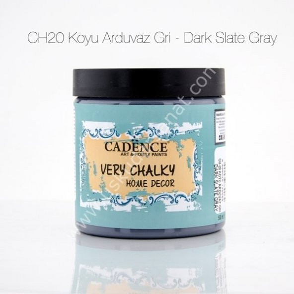 Cadence Very Chalky Home Decor CH20-KOYU ARDUVAZ GRi 500ml - 1