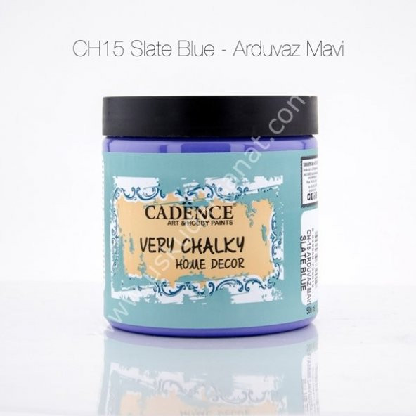 Cadence Very Chalky Home Decor CH15-ARDUVAZ MAVi 500ml ürün görseli 1
