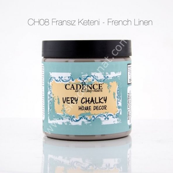 Cadence Very Chalky Home Decor CH08-FRANSIZ KETENi 500ml ürün görseli 1