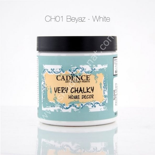 Cadence Very Chalky Home Decor CH01 BEYAZ 500ml ürün görseli 1