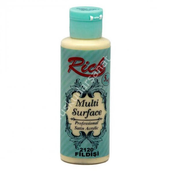 Rich Multi Surface Her Yüzey İçin Akrilik Boya 130 cc. 2120 FİLDİŞİ ürün görseli 1