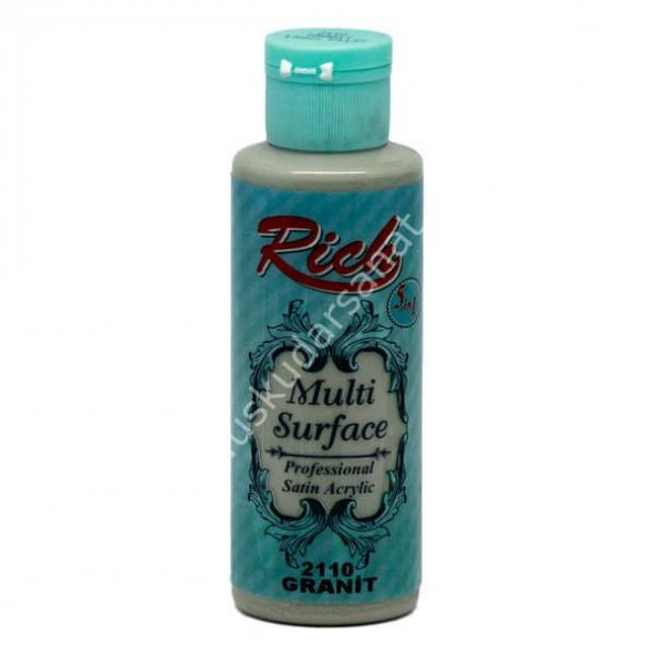 Rich Multi Surface Her Yüzey İçin Akrilik Boya 130 cc. 2110 GRANİT ürün görseli 1
