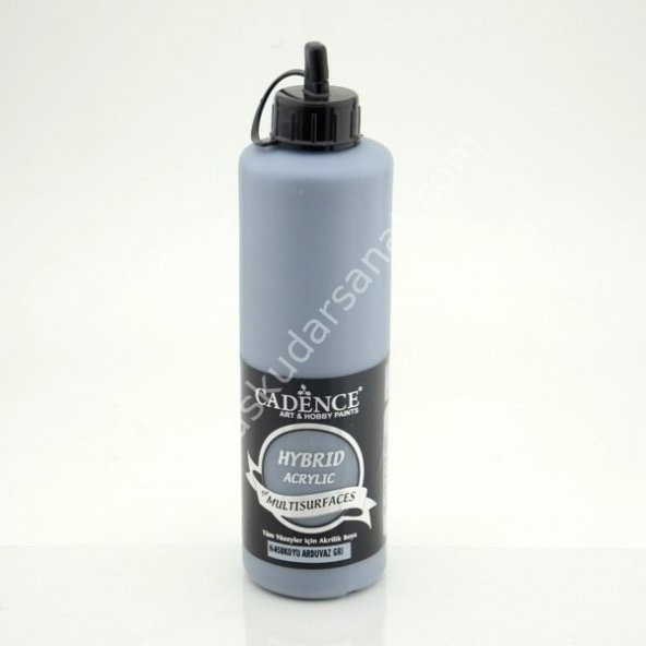 Cadence Hybrid Multisurfaces Akrilik Boya 500ml H-058 KOYU ARDUVAZ GRİ - 1
