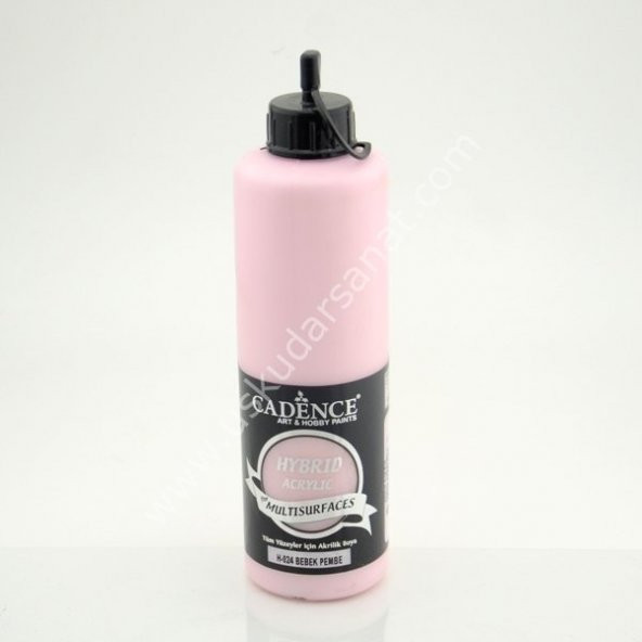 Cadence Hybrid Multisurfaces Akrilik Boya 500ml H-024 BEBEK PEMBE - 1
