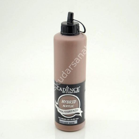 Cadence Hybrid Multisurfaces Akrilik Boya 500ml H-019 AÇIK KAHVE