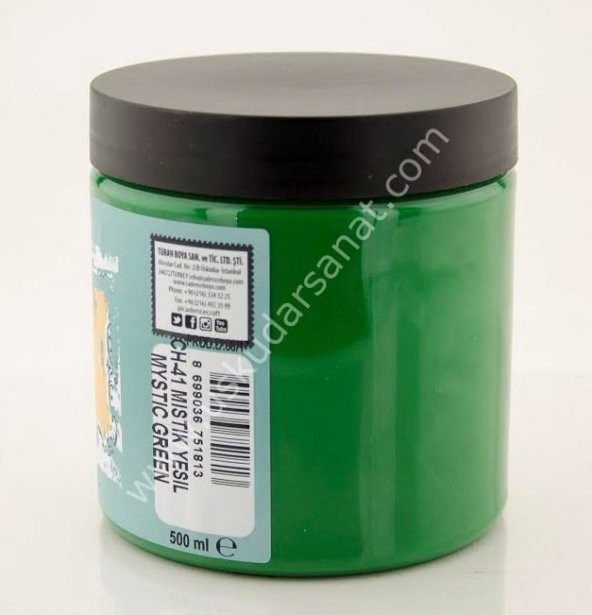 Cadence Very Chalky Home Decor CH41 MİSTİK YEŞİLİ 500ml ürün görseli 1
