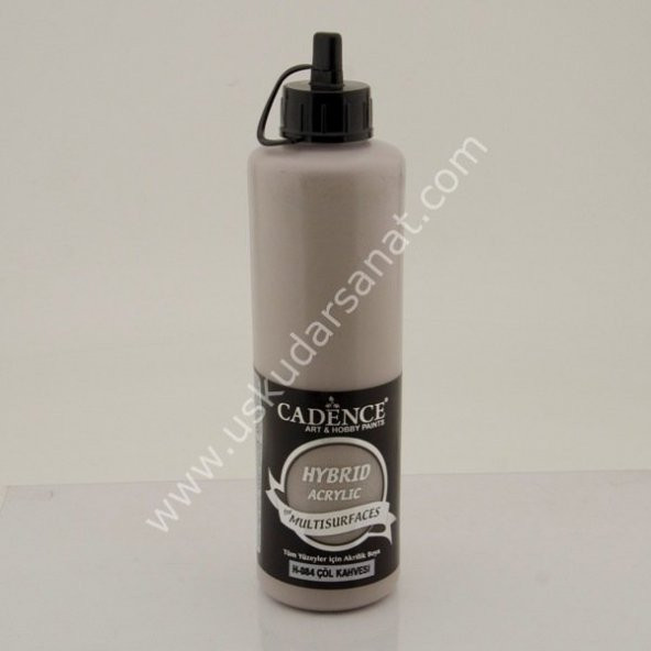 Cadence Hybrid Multisurfaces Akrilik Boya 500ml H-084 ÇÖL KAHVESİ