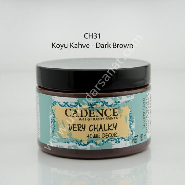 Cadence Very Chalky Home Decor CH31 KOYU KAHVE 150ml