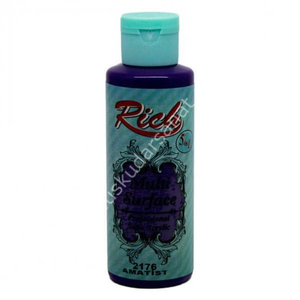 Rich Multi Surface Her Yüzey İçin Akrilik Boya 130 cc. 2176 AMATİST ürün görseli 1
