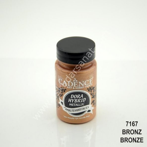 Cadence Dora Hybrit Multisurface Metalik Boya 90ml 7167 Bronz ürün görseli 1
