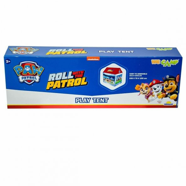 3672 SUN-OZK-WCM-Çadır Paw Patrol 100X70X100 cm - Sunman