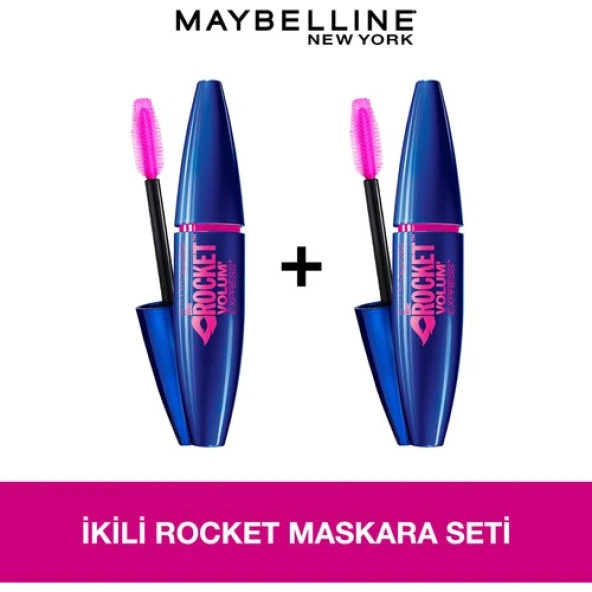 Maybelline New York 2'li Rocket Maskara Seti