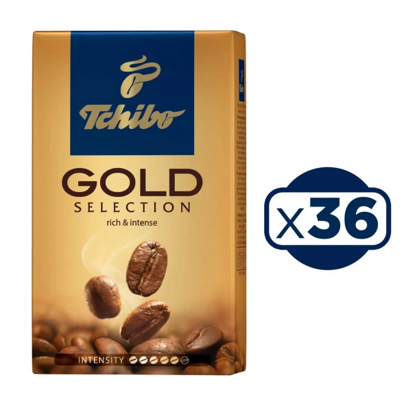 Tchibo Gold Selection 250 gr 36 lı Paket Filtre Kahve (9 kg)