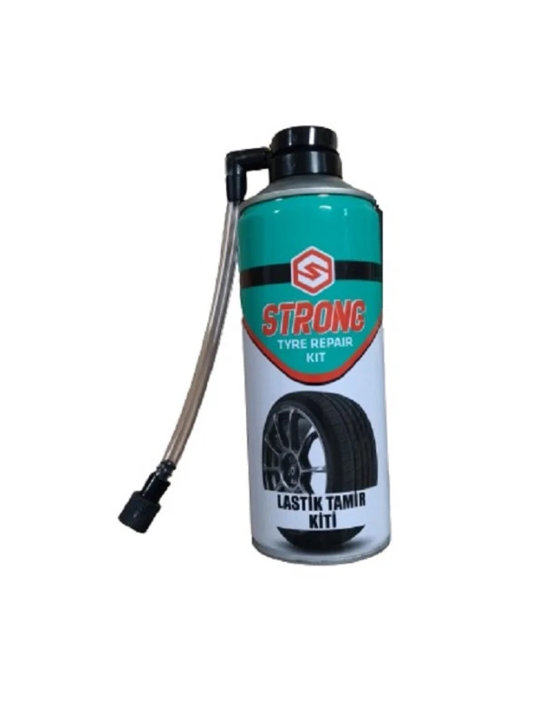 STRONG OTO ARABA LASTİK TAMİR SPREYİ 400ML LASTİK TAMİR KİTİ