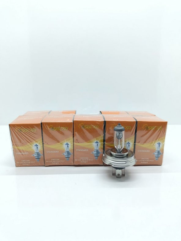 CMSOLAR 12v H4 60/55w P45T Halogen Standart Ampul