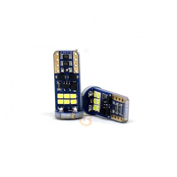 Photon Ph7018Cb Büyük Dipsiz Led Beyaz T10 W5W 18 Led 12V 2Li - 2