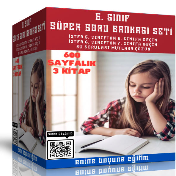 6. Sınıf Süper Soru Bankası Seti (Tüm Dersler)