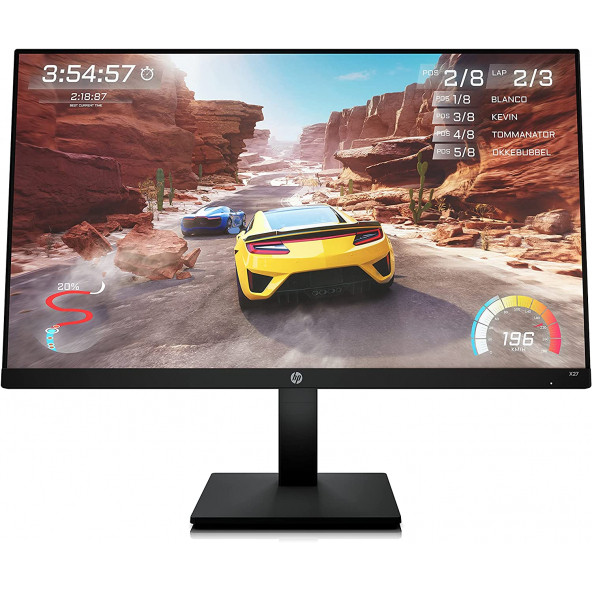 HP X27 2V6B4E9 27" 1ms Full HD FreeSync Pivot IPS Oyuncu Monitörü - 1