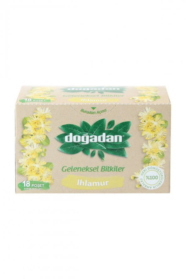 Doğadan Geleneksel Ihlamur Çayı 18li 28,8gr