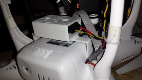 Dji Phantom 2 - Video Verici Destek Plastik Aparat - 7
