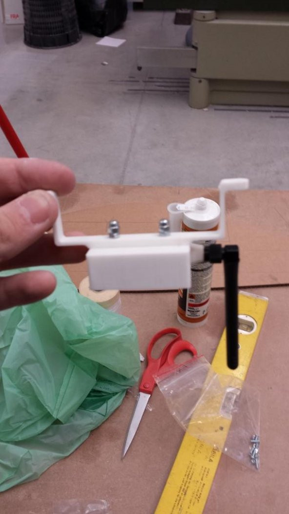 Dji Phantom 2 - Video Verici Destek Plastik Aparat - 8