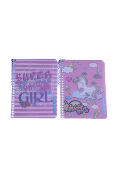 Bloknot A6 Pp Kapak Desenli Spr 60 Yaprak Çizgi - 2