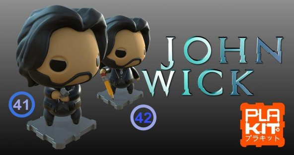 John Wick (Silah Ve Kalem) [Fix] Plastik Aparat - 1